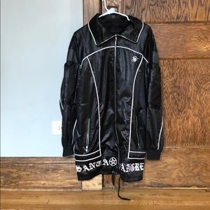 Long Skingraft nylon light jacket. Rare item!